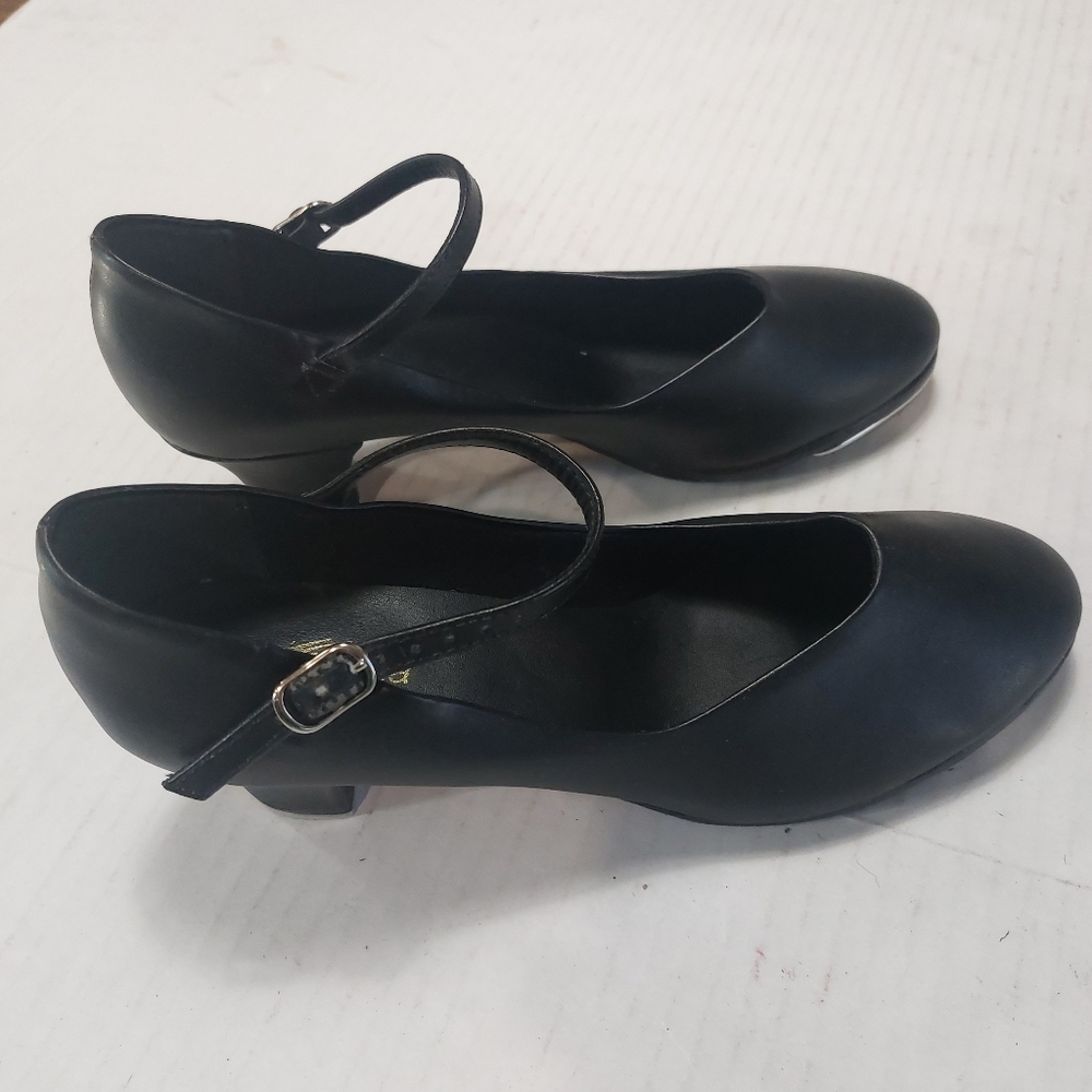 So Dance Black Heels Shoes Size 7.5M